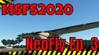 MSFS 2020 NeoFly Tutorial Ep. 3 Adding and Buying Aircraft C170B Back Country