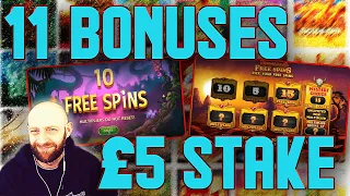 Bonus Hunt Opening - 11 Bonuses - £5 Stake