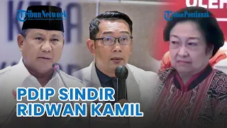PDIP Sindir Ridwan Kamil yang Bertemu Prabowo Usai Bertemu Megawati: "Barangkali Akan Ketemu Anies"