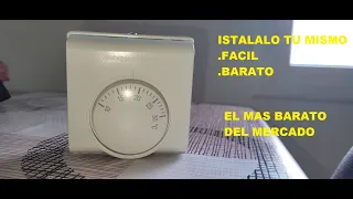 Como instalar termostato rueda o honeywell