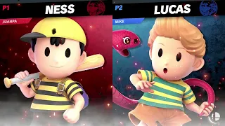 Super Smash Bros. Ultimate Ness vs Lucas Gameplay HD