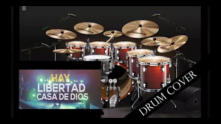 Hay libertad en Casa de Dios - Art Aguilera | Batería Virtual | Drum Cover By Pedro Sevilla