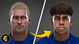 VERY EASY!! HOW TO INSTALL FACES WITH SIDER IN PES 2021 - FOOTBALL LIFE 2023