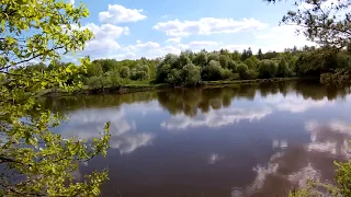 Маршрут Орехово-Покров [16/19] Пляж с качелями - грязи за Домашнево (точка "Т")