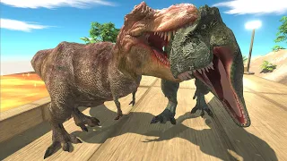 Day in the life of Speckles The Tarbosaurus - Animal Revolt Battle Simulator