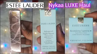Estee Lauder Pure Color Revitalizing Crystal Balm + Freebies | Nykaa Luxury Haul | Beauteous Reshmi