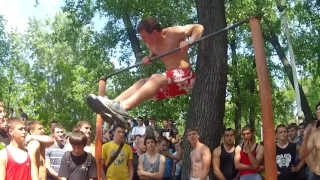 street workout соревнования  в Гидропарке  Freestyle 2011