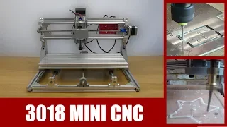 Banggood 3018 Mini Cnc Router Kit Build, Test & Review