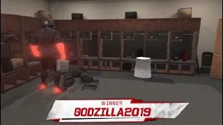 WWE 2K19 Team Godzilla Destroys Team Kong