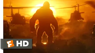 Kong: Skull Island (2017) - Kong vs. Helicopters Scene (1/10) | Movieclips
