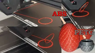 Глюки с паузой и остановкой печати на Creality Ender 3 V3 SE.  Вторая удачная печать АБС пластиком.