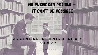 No Puede Ser Posible – It Can’t Be Possible😲🇪🇦 (Beginner Spanish Short Story)