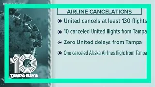 Hundreds of Christmas Eve flights canceled because of omicron cases