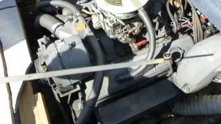 Boat engine oil change problem - water in the oil