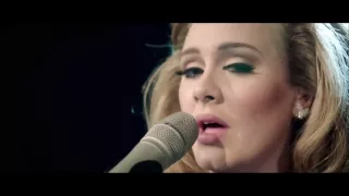 Adele cries for Someone like you. "Sometimes it lasts in Love, but sometimes it Hurts instead."