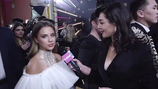 КАТЯ АДУШКИНА НА КРАСНОЙ ДОРОЖКЕ ПРЕМИИ Glamour 2019