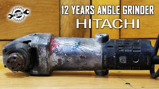 Angle Grinder Restoration - HITACHI angle grinder G10MH - RESTORATION