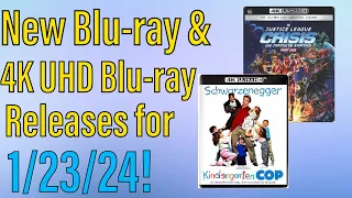 New Blu-ray & 4K UHD Blu-ray Releases for January 23, 2024!