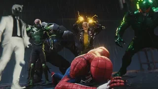 Spider-Man (PS4) - The Six Assemble: Rhino/Mr. Negative/Vulture/Electro/Scorpion/Dr. Oc [1080p HD]