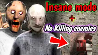 Granny 3 - INSANE MODE - Train Escape (Without Killing Enemies)