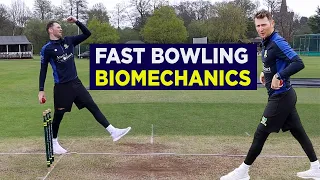 Fast Bowling Biomechanics Cricket: How To Bowl Fast & PREVENT Injury With CORRECT Technique