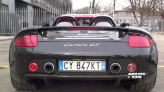 Porsche Carrera GT V10 Engine Start Up & Rev