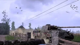 Panther Destroys 3 Tanks under 60 seconds - Hell Let Loose