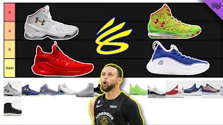 Rating Steph Curry's ENTIRE Shoe Line TIER LIST! What's Stephen Curry's Best Signature Shoe?!