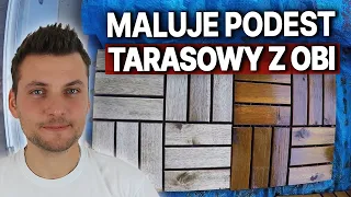 Podłoga na balkon | płytka tarasowa po 1 sezonie | olejowanie tarasu | DOMINIKMALUJE #8