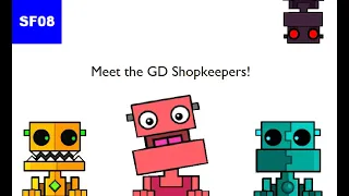 Meet the Geometry Dash Shopkeepers!