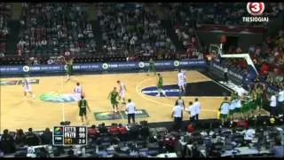 2010 Basketball World Cup Bronze Medal Game Lithuania Serbia