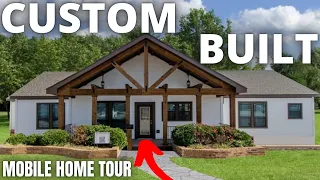 WOW, GROUND BREAKING CUSTOM-BUILT triple wide mobile home you MUST SEE! Modular Home Tour