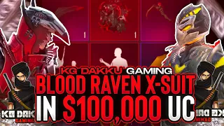 SPENDING $100,000 UC On Blood RAVEN X-Suit | PUBG MOBILE - KG Dakku Gaming