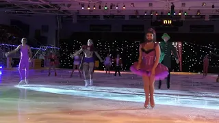 Abbie Robertson as the Bearded Woman The Greatest Showman on ice at Dundee Ice Arena  2018 Dundee