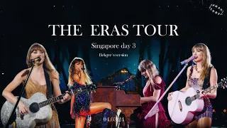 TAYLOR SWIFT THE ERAS TOUR Singapore DAY 3 🫶🏼 | 4-3-2024 💚💛💜❤️🩵🖤🩷🩶🤎💙