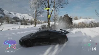 Forza Horizon 4 - Audi R8 V10 PLUS FUN in Snow & Barn Find