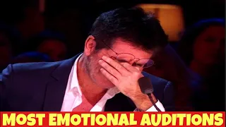 X FACTOR - MOST EMOTIONAL AUDITIONS EVER | TRY NOT TO CRY !!