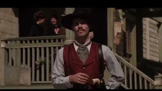DEADLY DOC HOLLIDAY  "I'AM YOUR HUCKLEBERRY" vs " I'AM YOUR HUCKLE BEARER" .