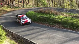 Katsuta - Barritt, Toyota Yaris WRC, SS17 WRC Croatia 2021