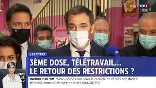 COVID : LE RETOUR DES RESTRICITIONS ?