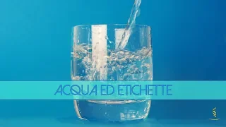 Acqua ed etichette