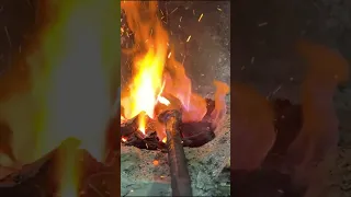 Molten Metal Madness ️😱 | Cable to CRAZY SHARP Knife! 🔪 #shorts #knife