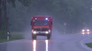 [Unwetterlage über Norden] Einsatzfahrten Freiwillige Feuerwehr Norden