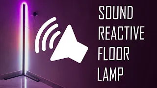 Sound Reactive Floor Lamp || WLED || MAX9814 || ESP8266