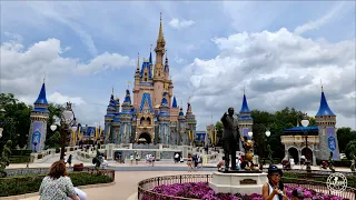 Magic Kingdom FULL Walking Tour in 5K | Walt Disney World Orlando Florida June 2021