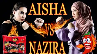 TALABLARGA BINOAN•SUPPER CHALLENGE🥵🌶•AISHA VS NAZIRA•BUNAQASI BO’MAGAN!