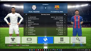 RONALDO VS MESSI IN PES 2017