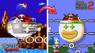 Sonic the Hedgehog Boss Rush in Super Mario Maker 2