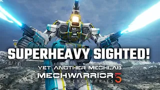 Our first Superheavy Mech - Yet Another Mechwarrior 5: Mercenaries Modded Episode 35