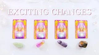 🔮⚡️What EXCITING Changes Are Coming For You?!🤩👊⚡️💡(PICK A CARD)✨Tarot Reading✨